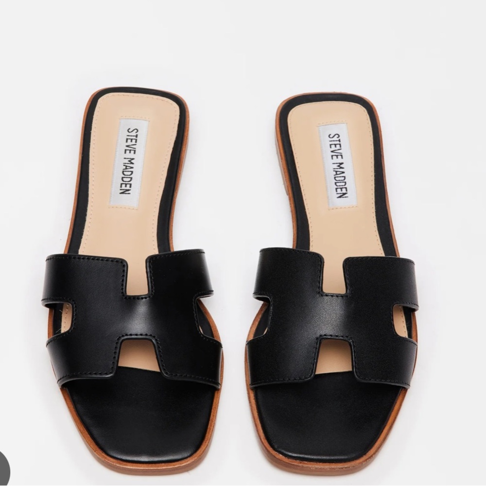 Steve Madden sandals size 7.5 black